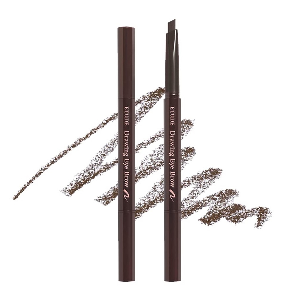 Etude 01 Dark Brown Drawing Eye Brow Pencil- for dark tone natural brown hair
